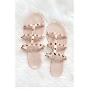Olivia Miller Studded Sandal